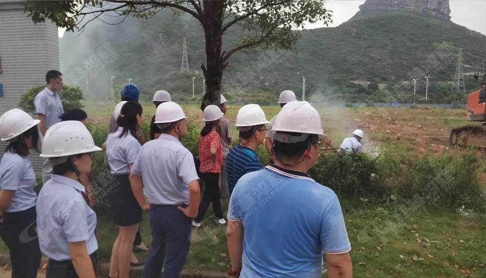 桂林鴻程機(jī)電設(shè)備有限公司廠區(qū)2#生產(chǎn)廠房開工大吉！
